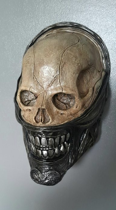 Alien 'Skull' Face Lifesize 1:1 Wall Mount